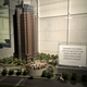 A model of the building from the film still resides inside the building, along with an appropriate quote.